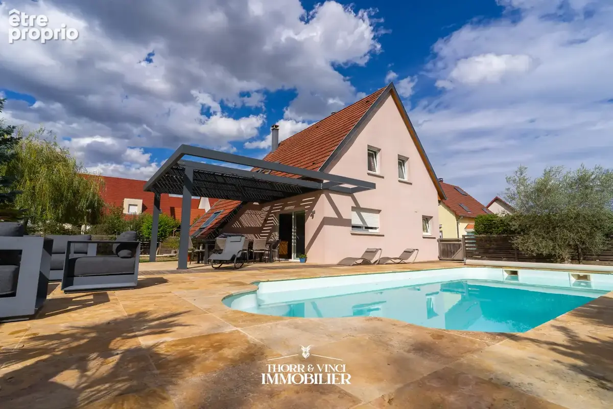 Maison d’architecte 6 pièces   Piscine   130 m2   Terrain 784 m2   Châtenois - photo 27