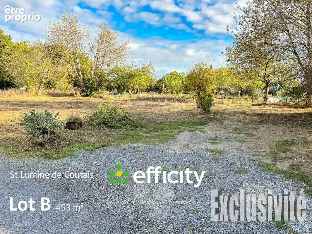 Photo Terrain à Saint-Lumine-De-Coutais au prix de 62 204€