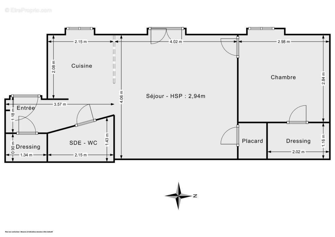 Appartement à PARIS-19E