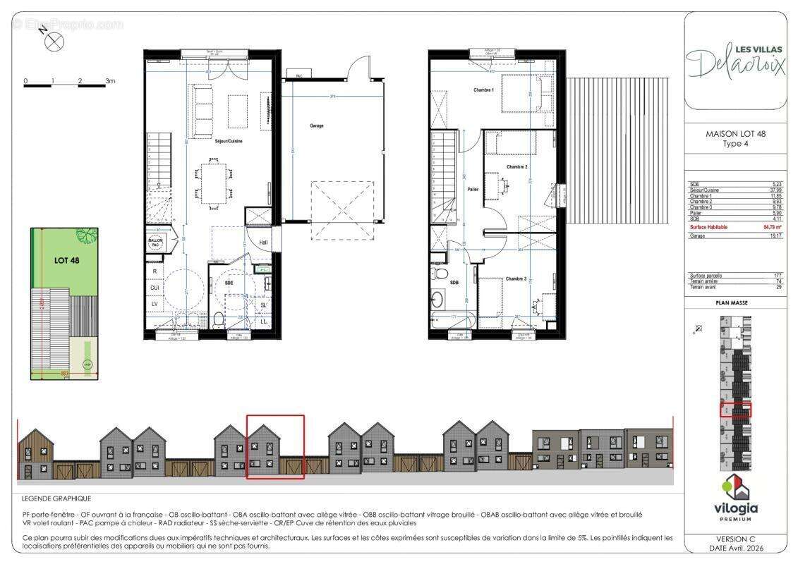 Maison T4 centre-ville - photo 2