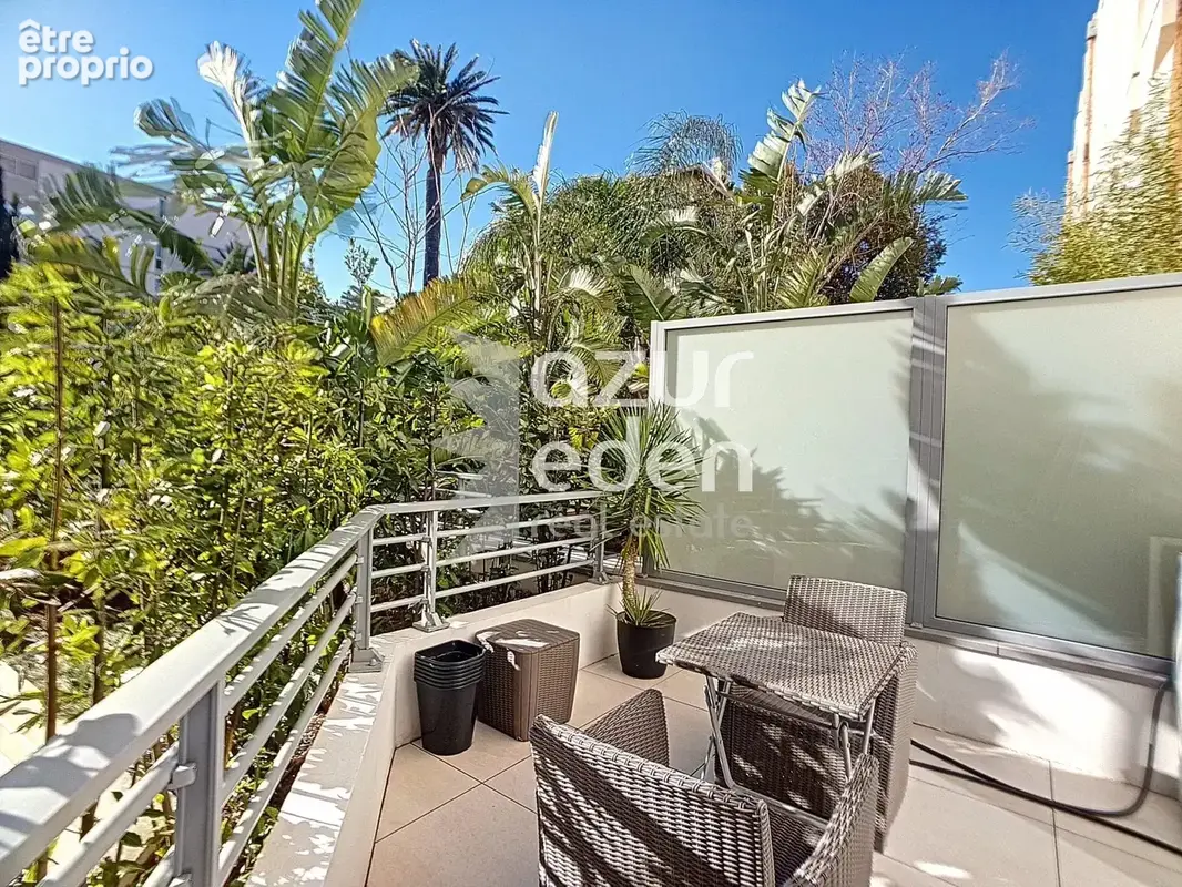 Cannes - Palm Beach Très beau studio avec terrasse ensoleillée - photo 1