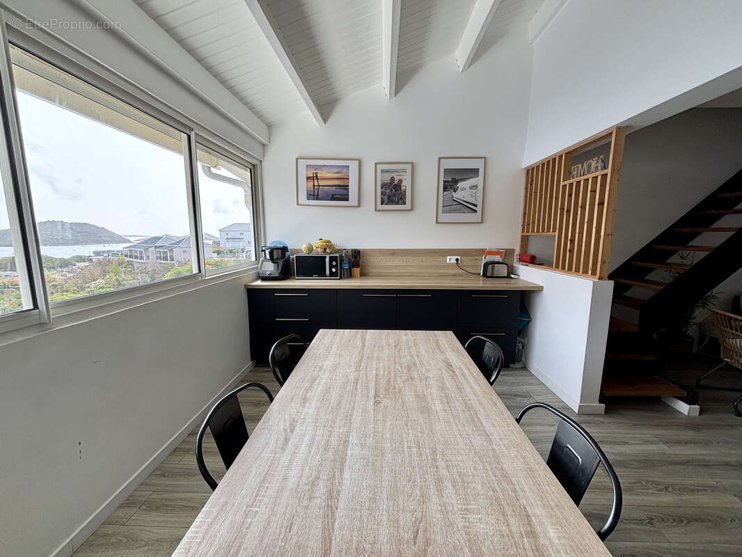 T2 bis 74 m2, Cul de Sac, Vue mer Îlet Pinel - photo 4