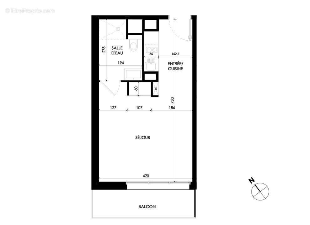 Appartement à CHALONS-EN-CHAMPAGNE