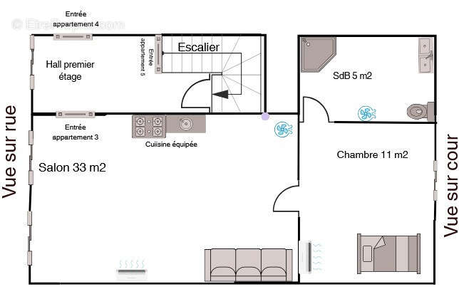 Appartement à LISLE-SUR-TARN