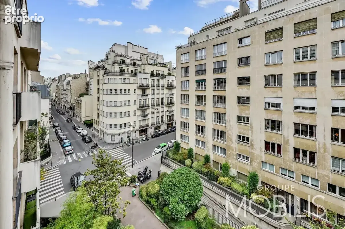 75016 - faisanderie/longchamp - appartement rénové de 60,84 m2 en étage élevé, avec balcon et vues dégagées - 1 chambre - traver - photo 5