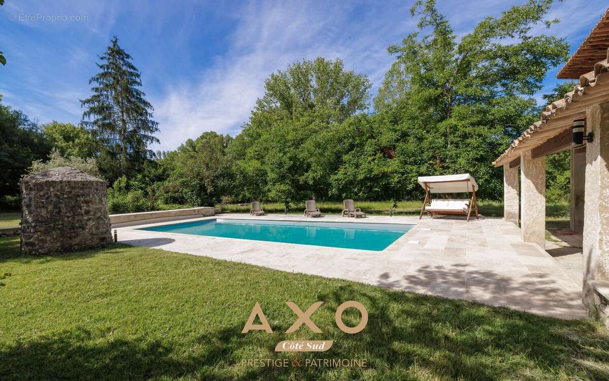 Pays de forcalquier - lurs - bastide - 518 m² - 8 chambres - piscine - salle de concert - parc 3 ha - 1 870 000  - photo 18