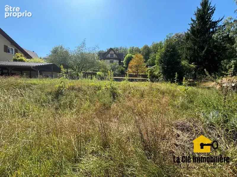 HÉSINGUE   Terrain à bâtir viabilisé de 789 m2   Libre de constructeur - photo 8