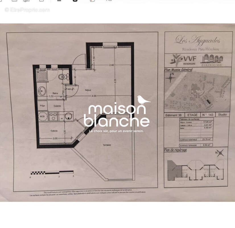 Appartement à GRUISSAN