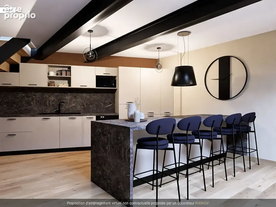 Maison - beaux volumes - standing - professions liberales acceptees - photo 3