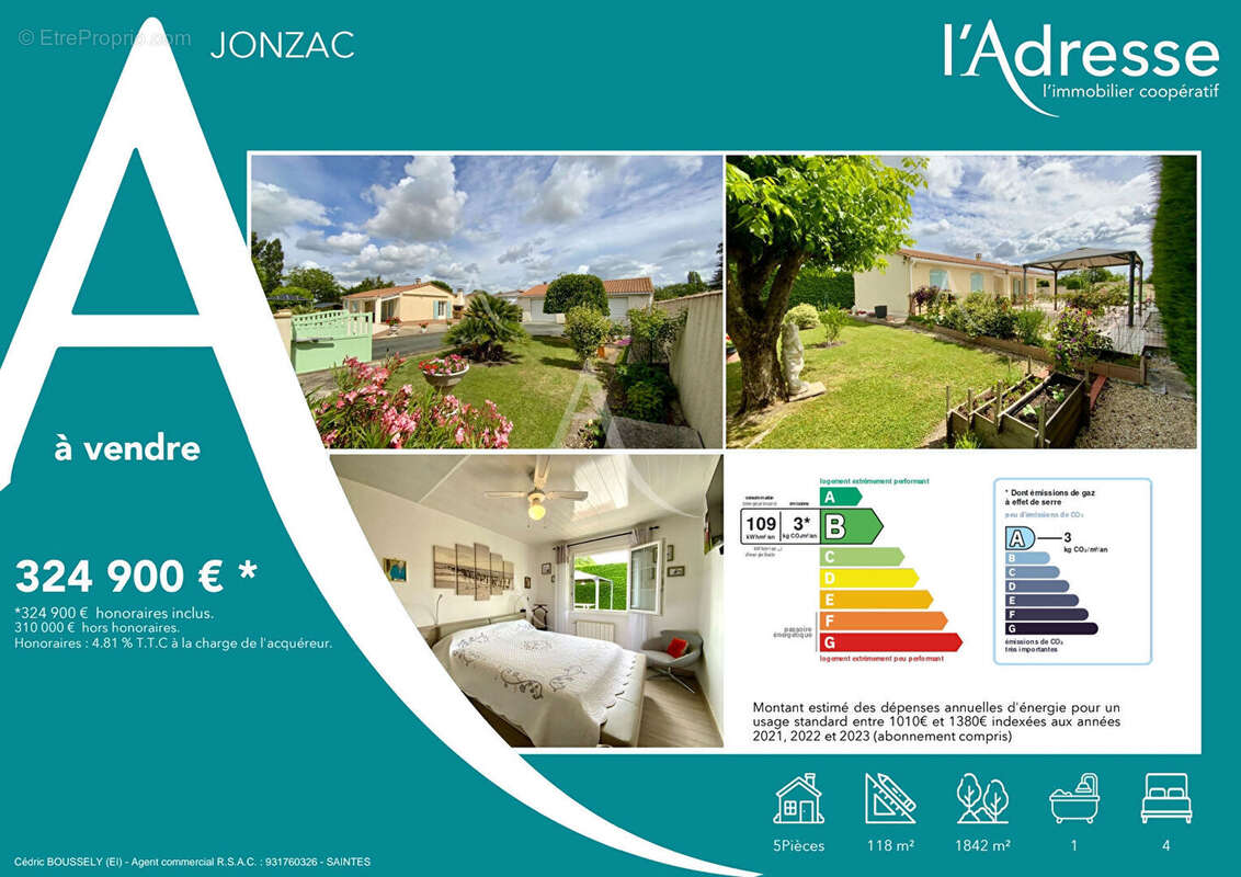 Charmante maison de plain-pied  proche de Jonzac et grand garage - photo 4