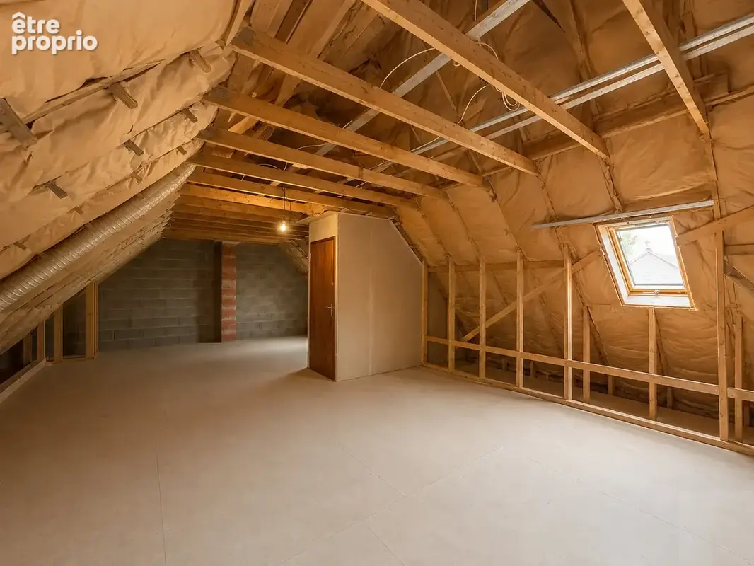 Nesle  - pavillon individuel elevee sur sous sol complet - 4 chambres - sous sol complet - garage - jardin - photo 14