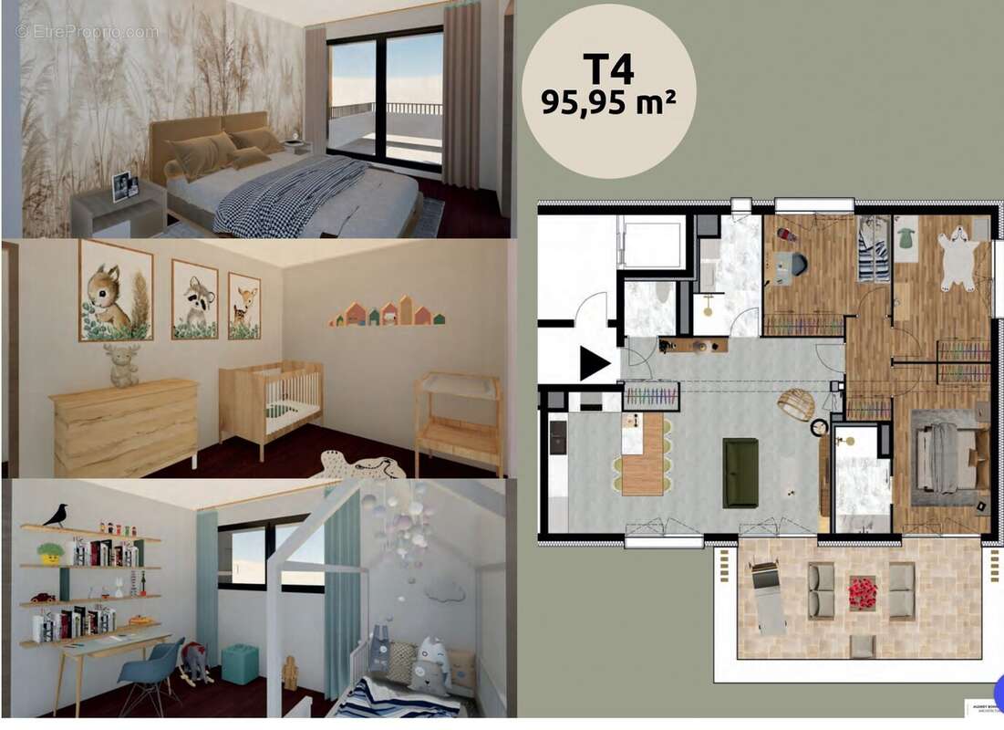 Appartement à MONTMELIAN