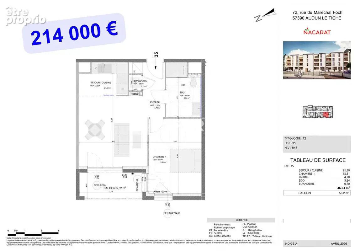 Programme Neuf "Coeur d'Opale" AppartementsT2  de 37,84 m2 à 47m2 - photo 14