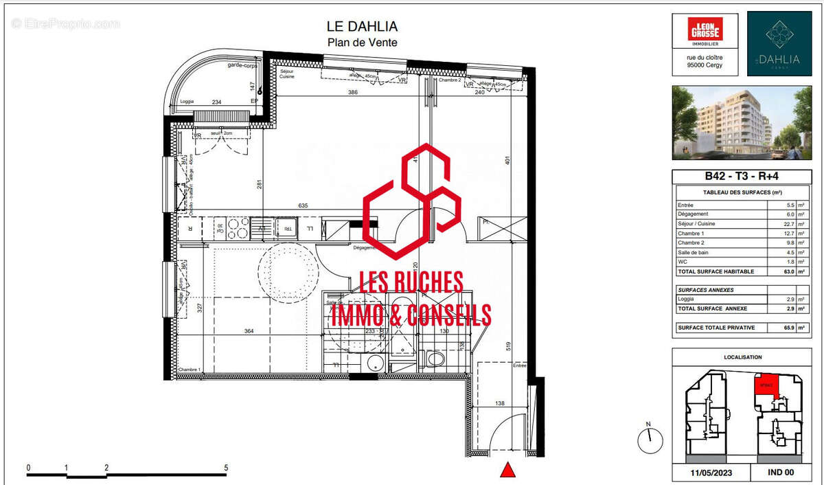 Appartement à CERGY
