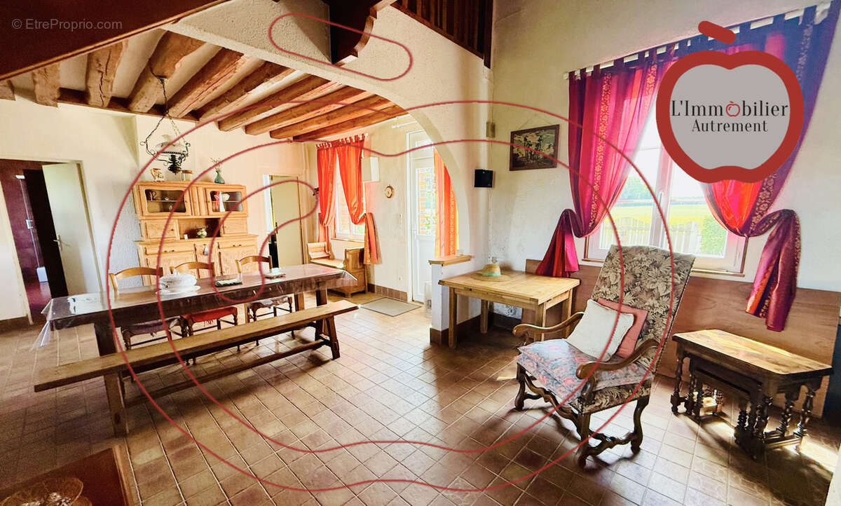 Maison de campagne - a renover - proche breteuil sur iton - photo 14