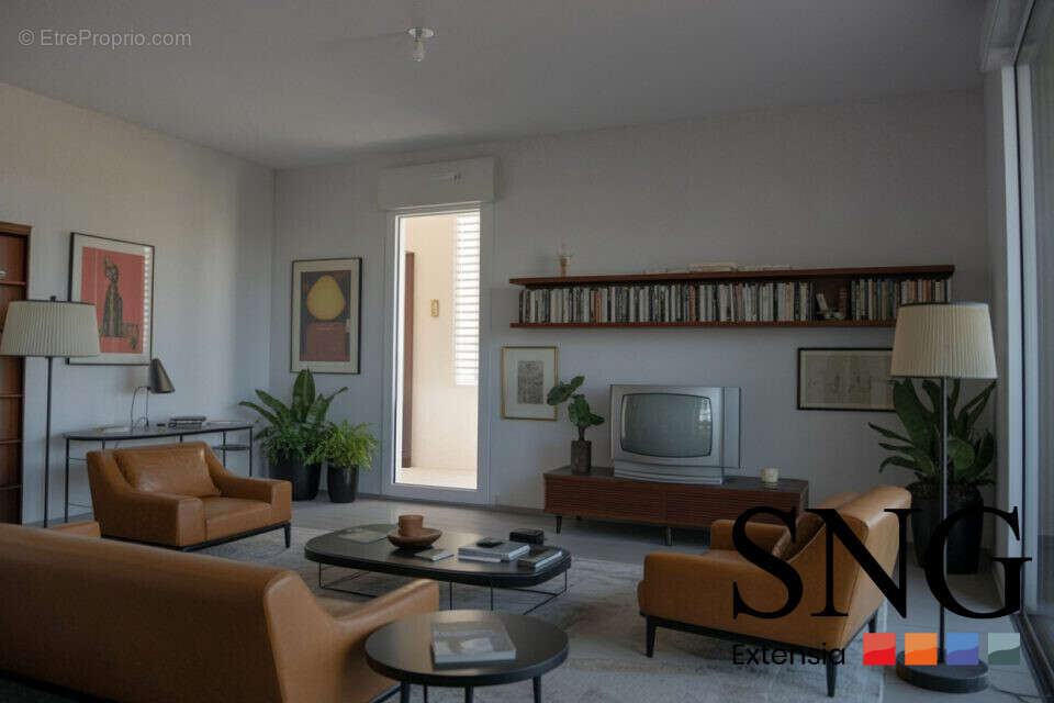 Séjour meublé - Appartement à BAILLARGUES