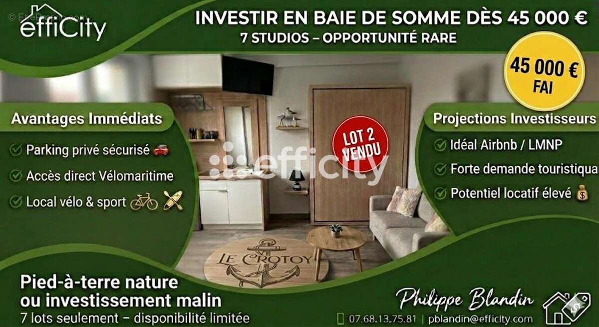 Appartement à LE CROTOY