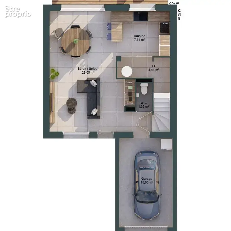 Maison 5 pièces 82 m2 - photo 7