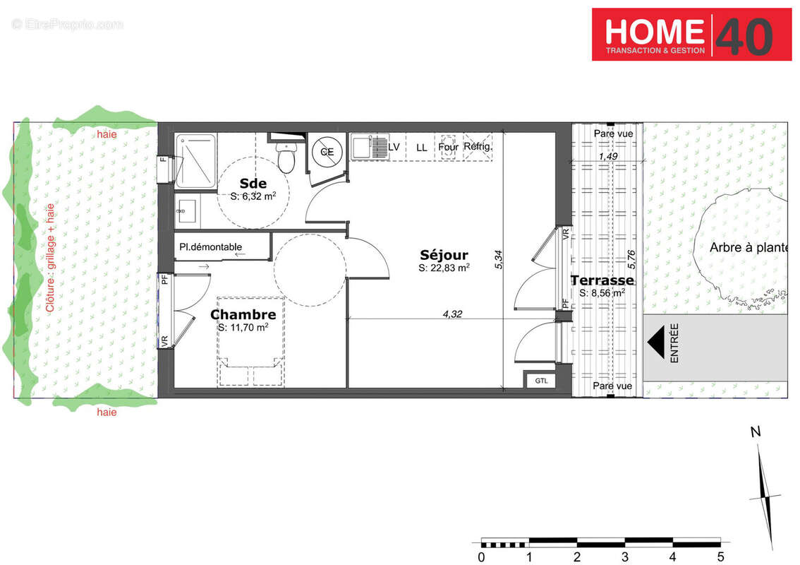 Appartement à SANGUINET