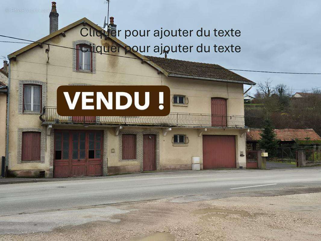 Maison à PORT-SUR-SAONE