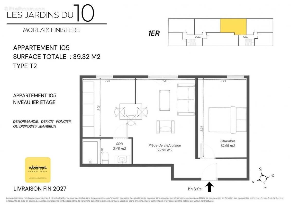 Photo 1 - Appartement à MORLAIX