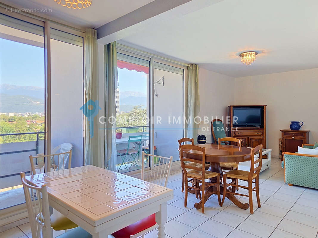 Appartement t4 a vendre - seyssinet-pariset - 38170 - agence immobiliere - seyssins - 38 - photo 2