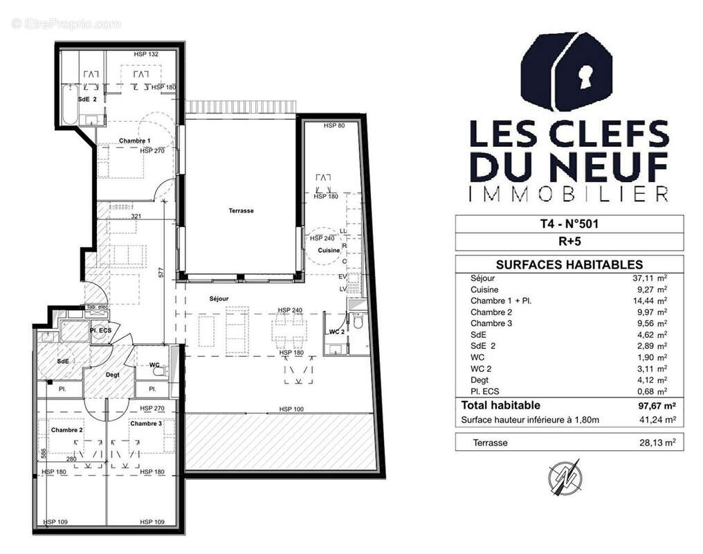 Appartement à TOULOUSE