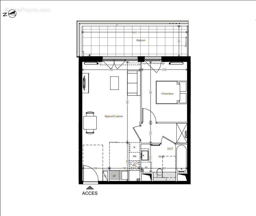 Appartement à LE PLESSIS-ROBINSON