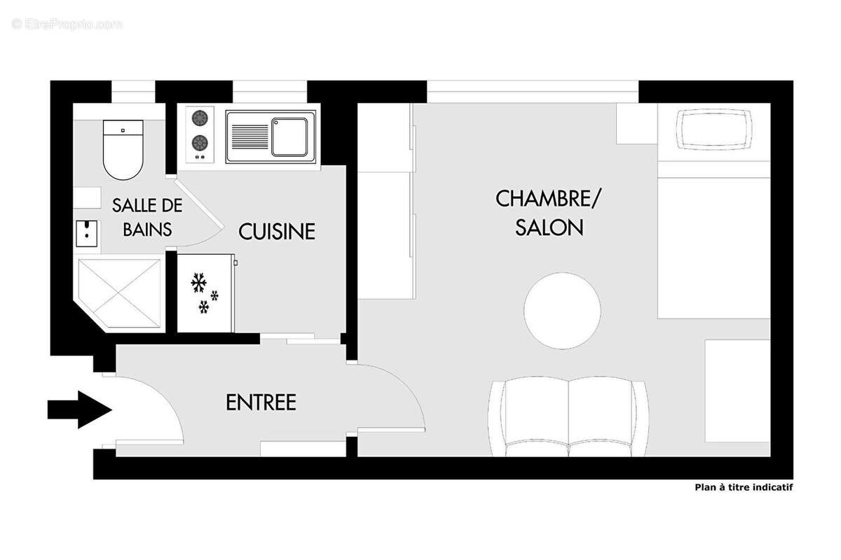 Appartement à PARIS-19E