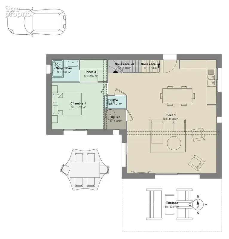 Maison 117 m² à Sanary-Sur-Mer  - photo 3