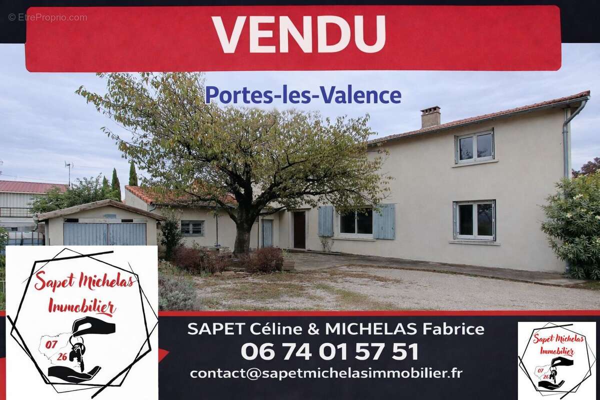 Maison à PORTES-LES-VALENCE
