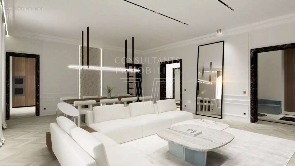 Foch - haussmannien -  appartement exceptionnel - luxe - - photo 3