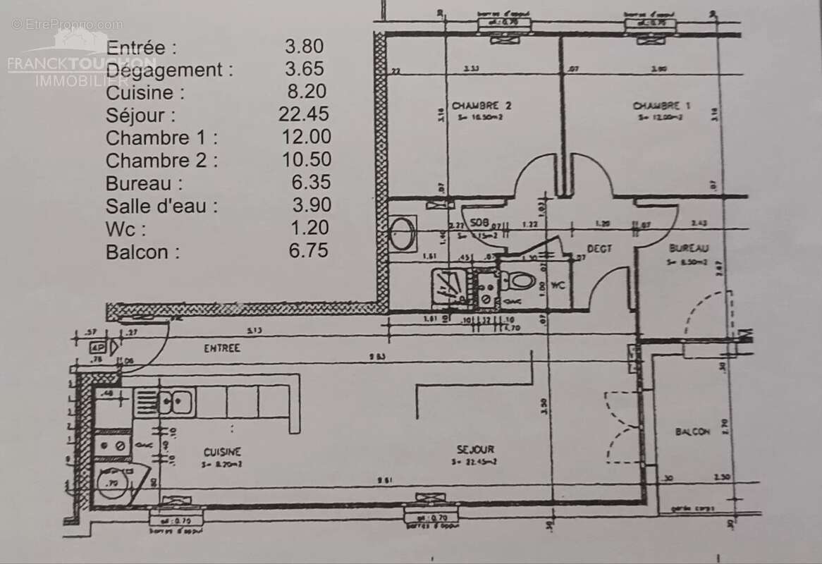 Appartement à VILLEMANDEUR