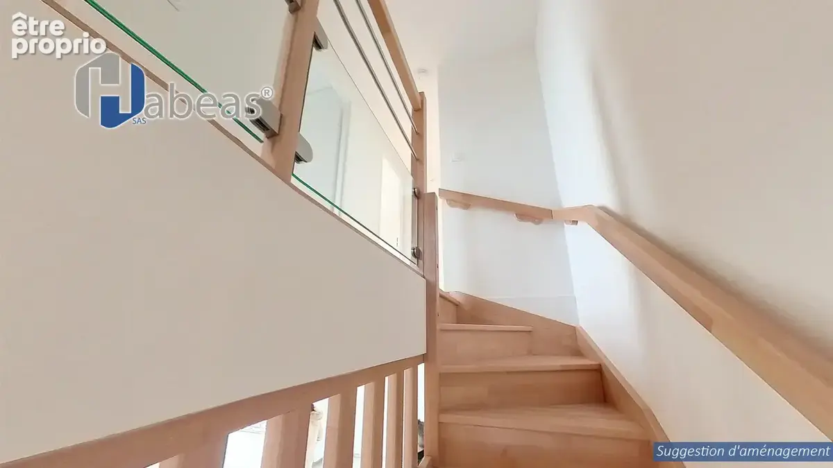 T4 Duplex de 95,42m² avec balcon de 11,87m² - photo 5
