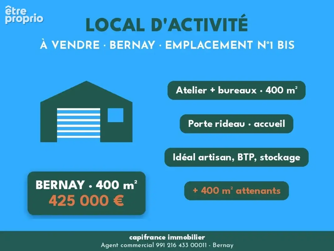 Local/bureau à vendre BERNAY (27) - photo 6