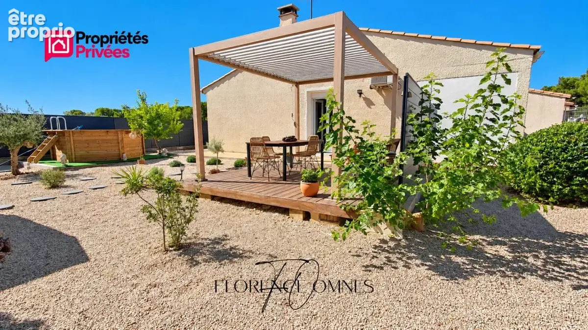 EXCLUSIVITE à LAURE-MINERVOIS - Maison plain pied 81m2, 2 chambres, jardin, piscine - photo 3