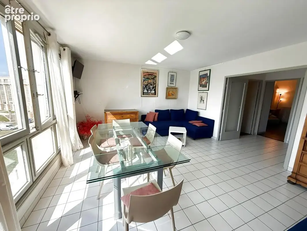  montpellier centre - antigone, t4 de 89m2, vue dégagée - photo 2