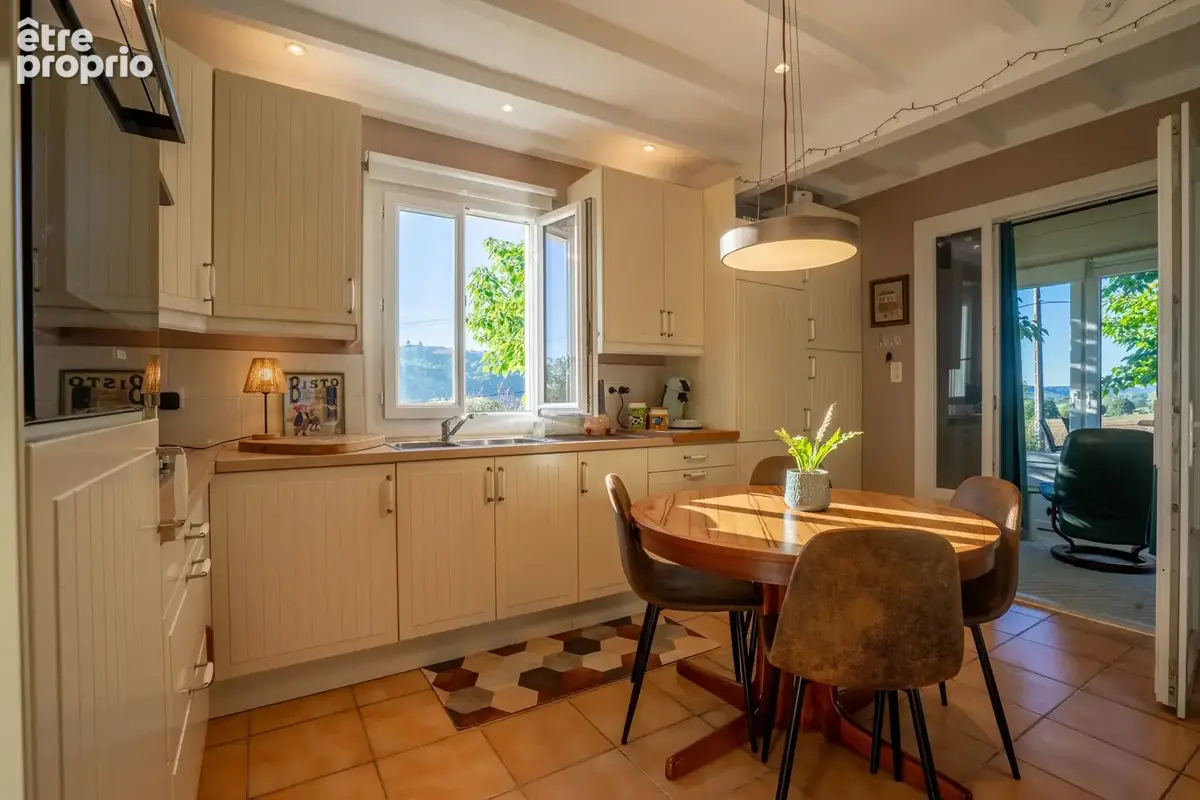 maison contemporaine de 57 m2 avec une véranda, un salon/salle à manger/cuisine, 2 chambres et un garage - photo 6