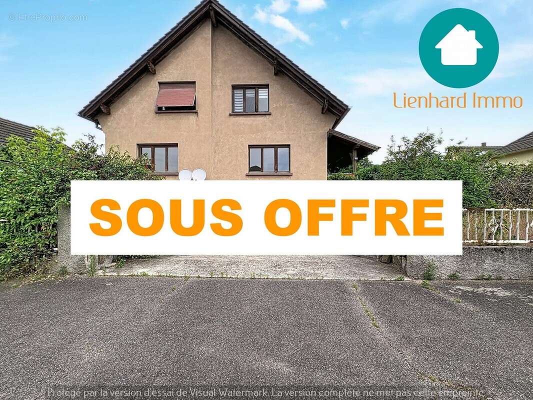 Maison à OBERHOFFEN-SUR-MODER