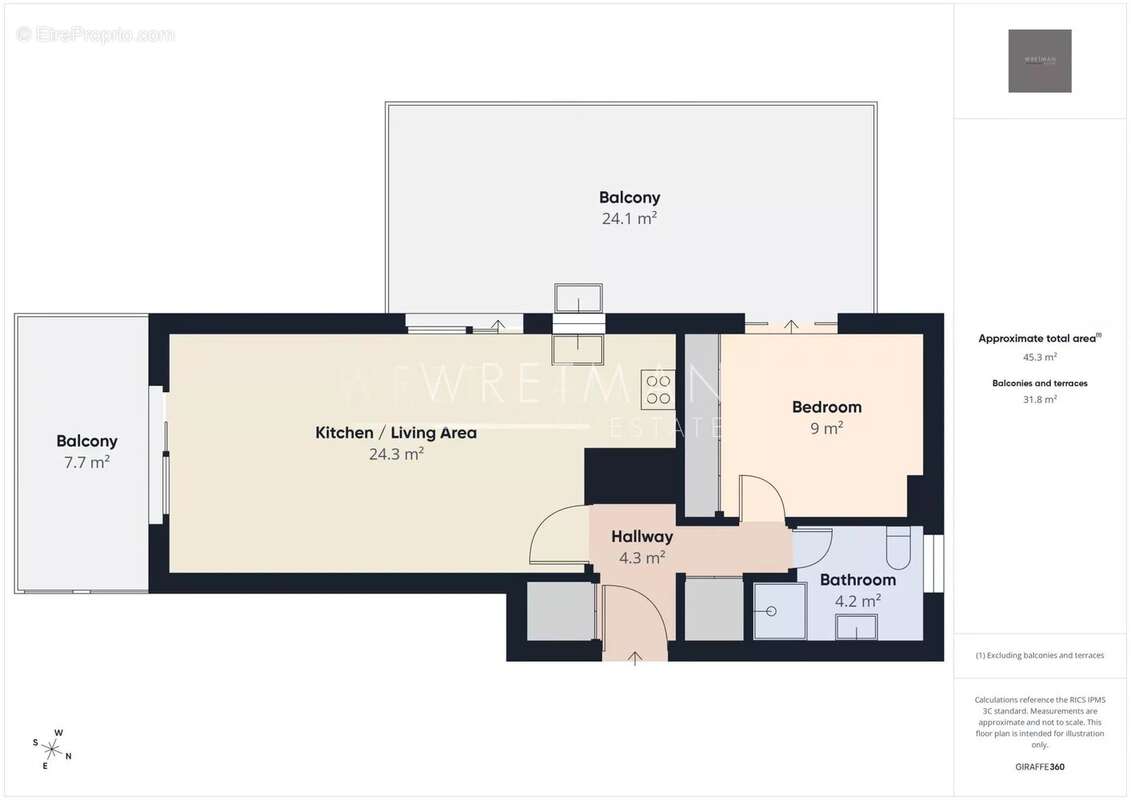 Appartement à SAINT-RAPHAEL