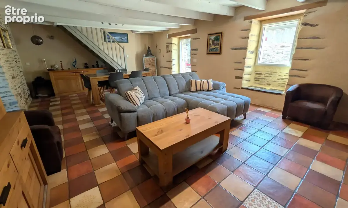 A vendre Maison en pierre 5 pièces - Les Fougerêts (56) - La Gacilly - dépendance - locatif - piscine - photo 3