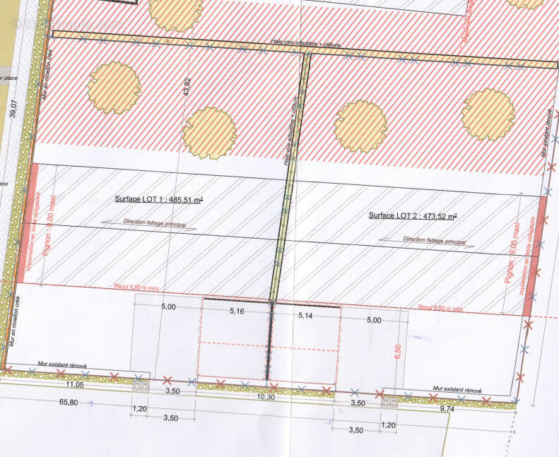 Terrain à COURANCES