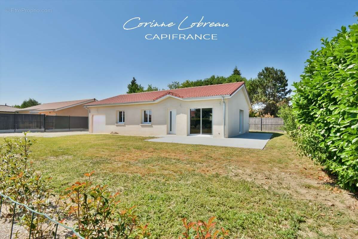 À vendre – Maison de plain-pied de 2024 à Vonnas – 3 chambres – Garage – Terrain de 550 m² - photo 2