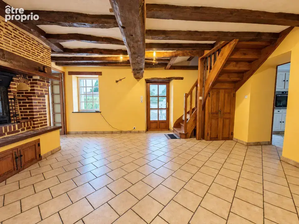 Maison Chalonnes sur Loire poutres