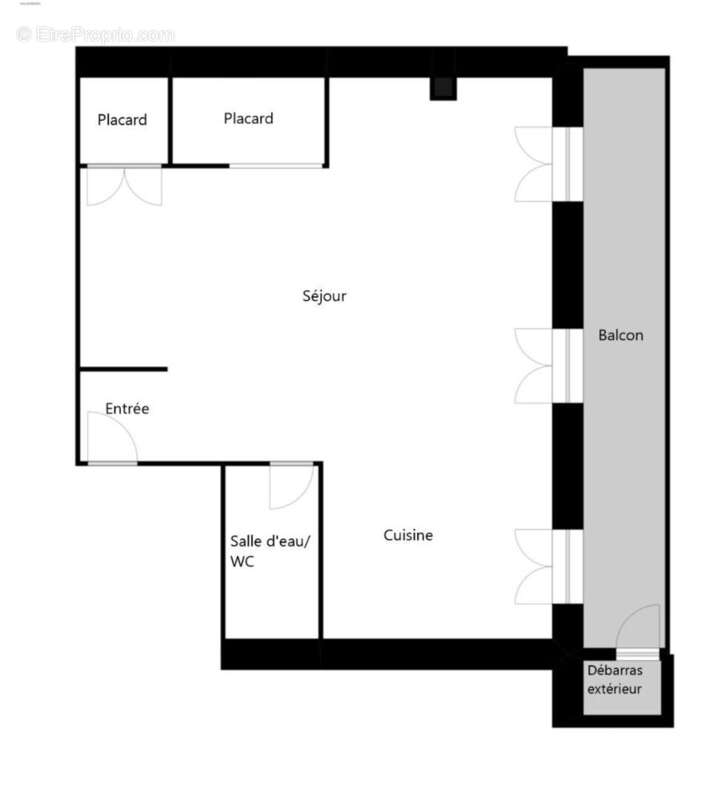 Appartement à MARSEILLE-4E