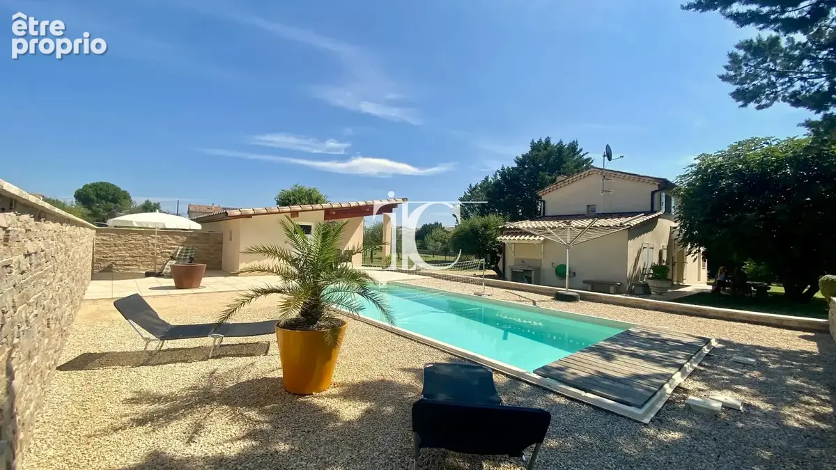 Saint ambroix, maison 89m2, 2 chambres + coin bureau/nuit, garage, dependance, piscine, sur 2584m2 - photo 7