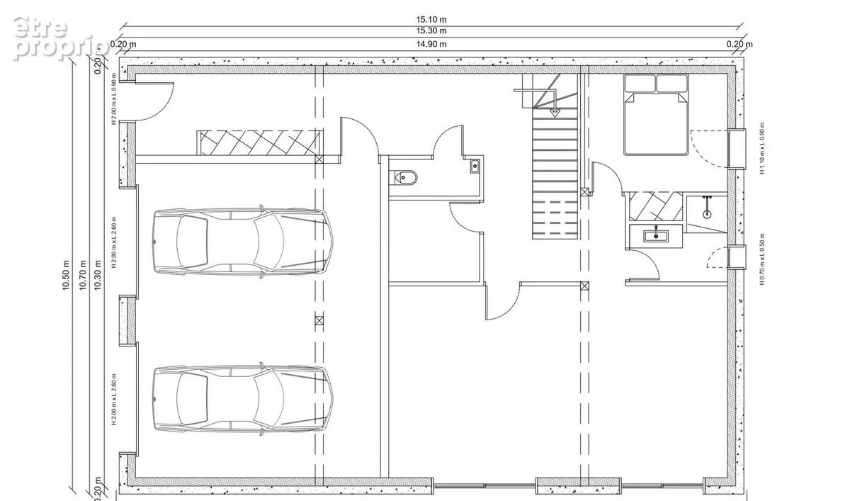 PROCHE CENTRE FONT-ROMEU - Projet chalet neuf en fustes haut de gamme - photo 6
