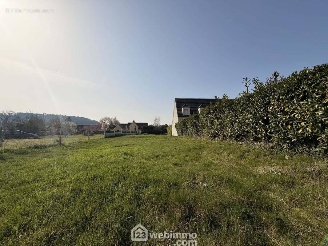 Il est plat et libre de constructeur ! - Terrain à BRUYERES-ET-MONTBERAULT