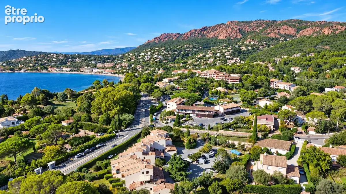 Rare duplex agay, face à la plage de la baumette  vue mer - photo 15