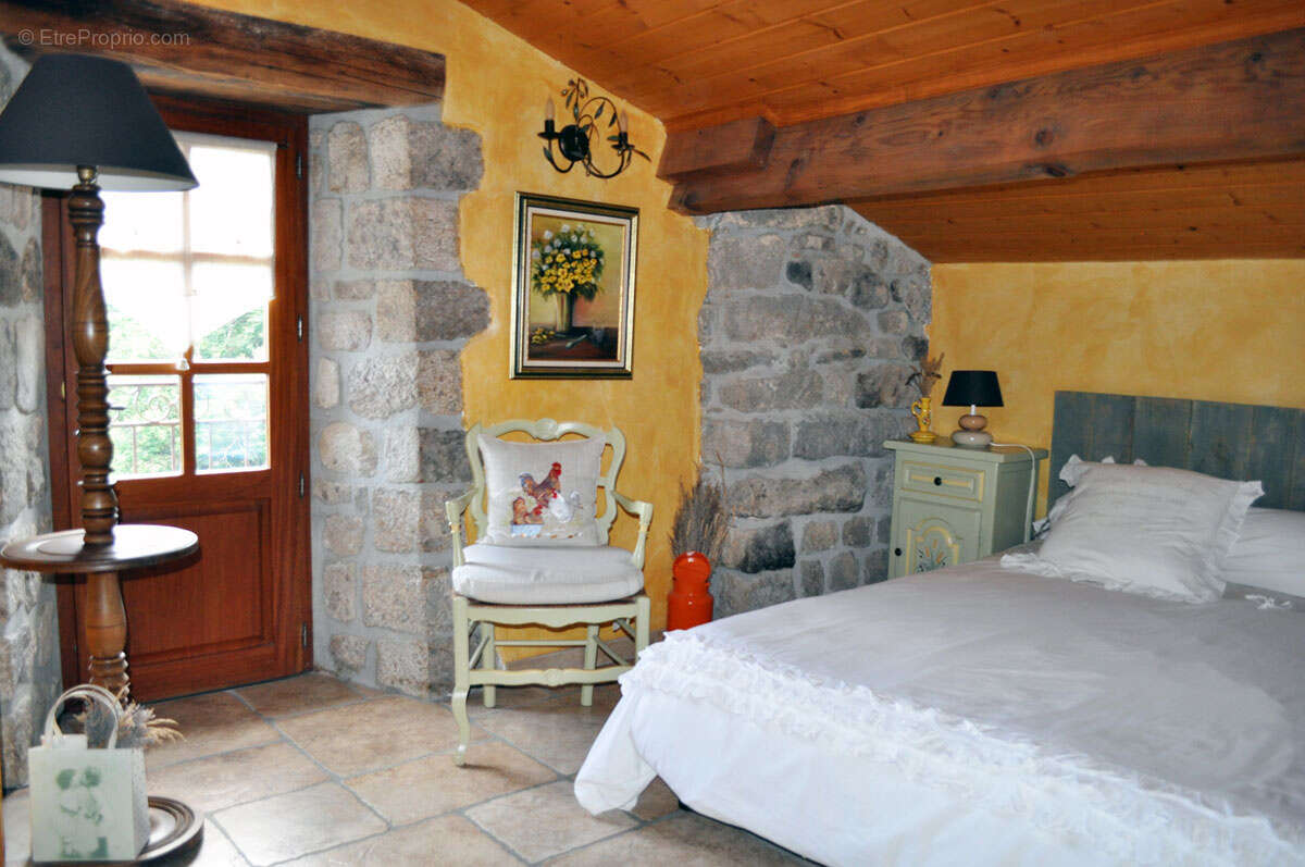 Demeure de caractère de 330m2 rénovés avec 6 chambres, 2,6 ha de terrain, piscine et vue dominante. - photo 11